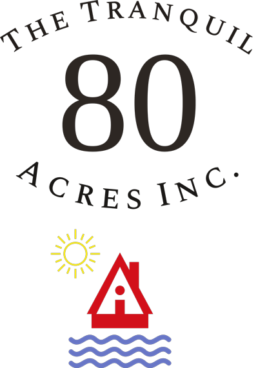 Tranquil 80 Acres Logo in Color